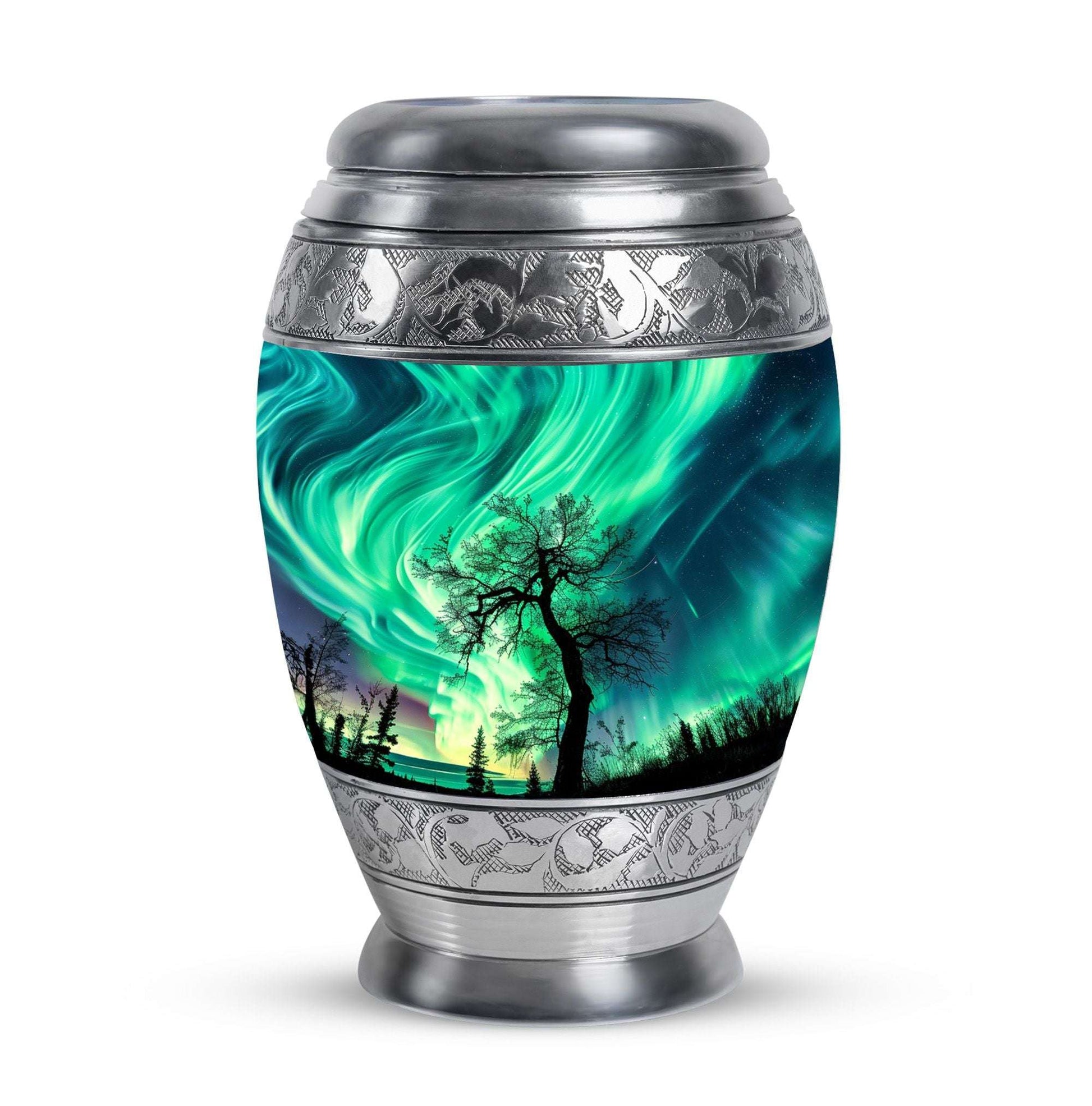 Northern Lights Cremation Urns For Human Ashes -  Human Ashes Keepsake