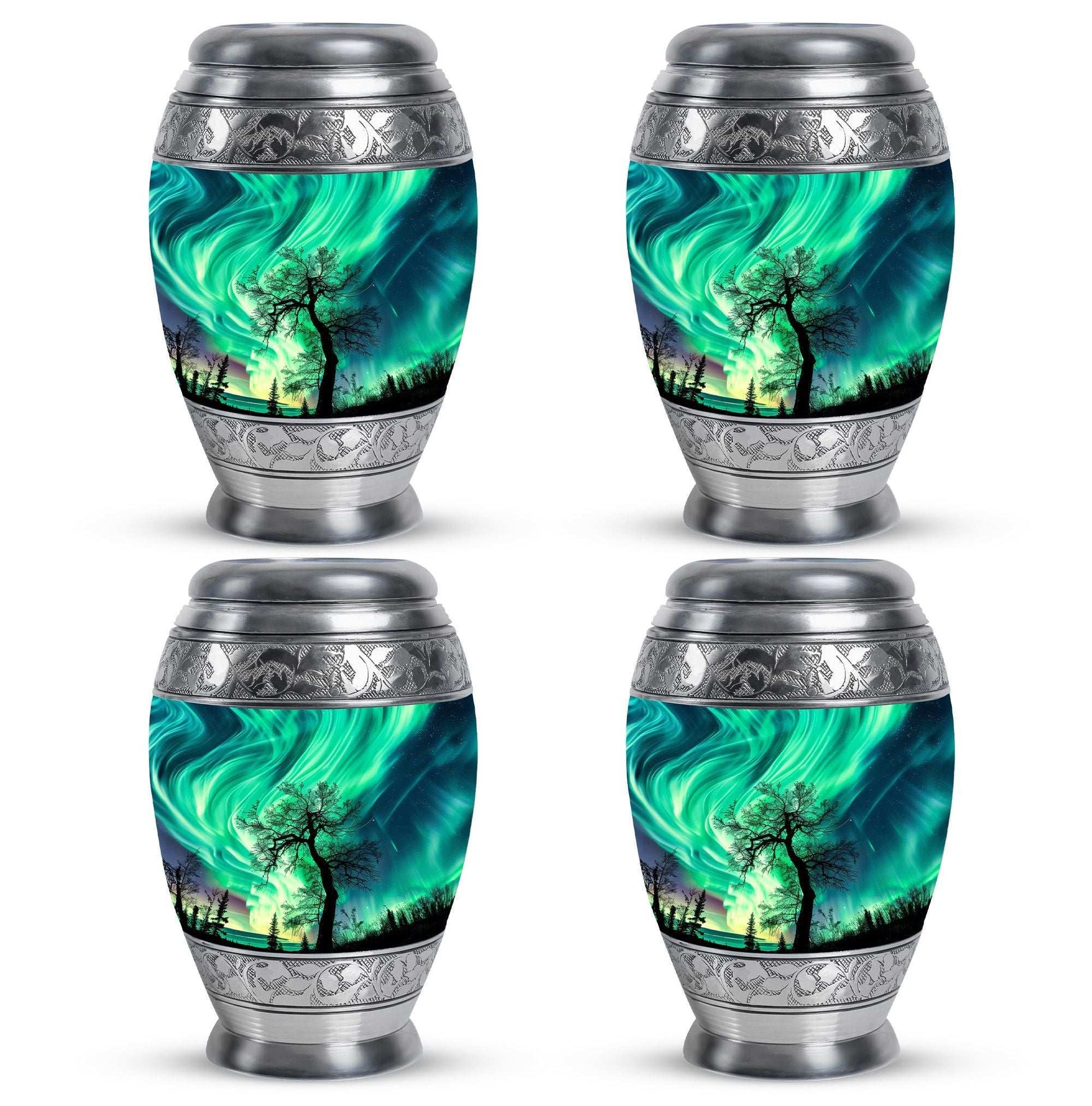 Northern Lights Cremation Urns For Human Ashes -  Human Ashes Keepsake