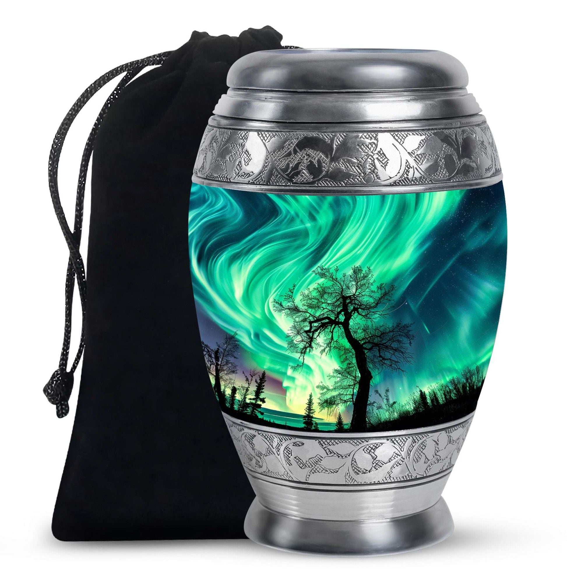 Northern Lights Cremation Urns For Human Ashes -  Human Ashes Keepsake
