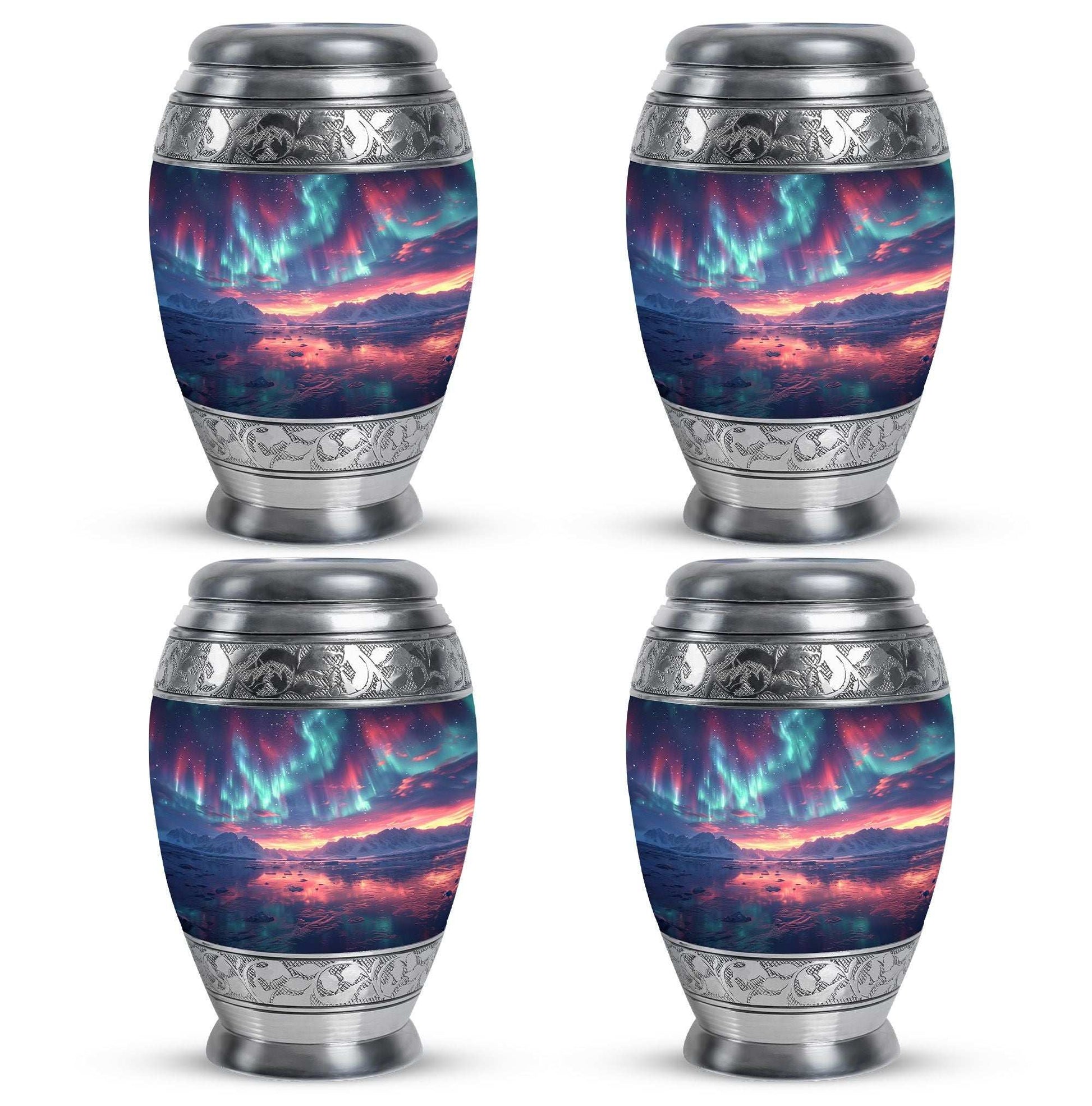 Northern Lights Funeral Urns For Adult Ashes Men and Women