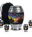 Northern Lights Urn For Human Ashes - Aurora Borealis Adult Large Urns