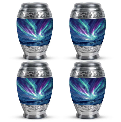 Northern Lights Urn For Ashes Adult Male Small - Funeral Urns For Ashes