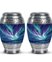 Northern Lights Urn For Ashes Adult Male Small - Funeral Urns For Ashes