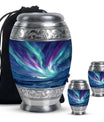 Northern Lights Urn For Ashes Adult Male Small - Funeral Urns For Ashes