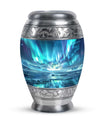 Northern Lights Mini Urns For Human Ashes Dad - Urns For Ashes Keepsake