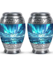 Northern Lights Mini Urns For Human Ashes Dad - Urns For Ashes Keepsake