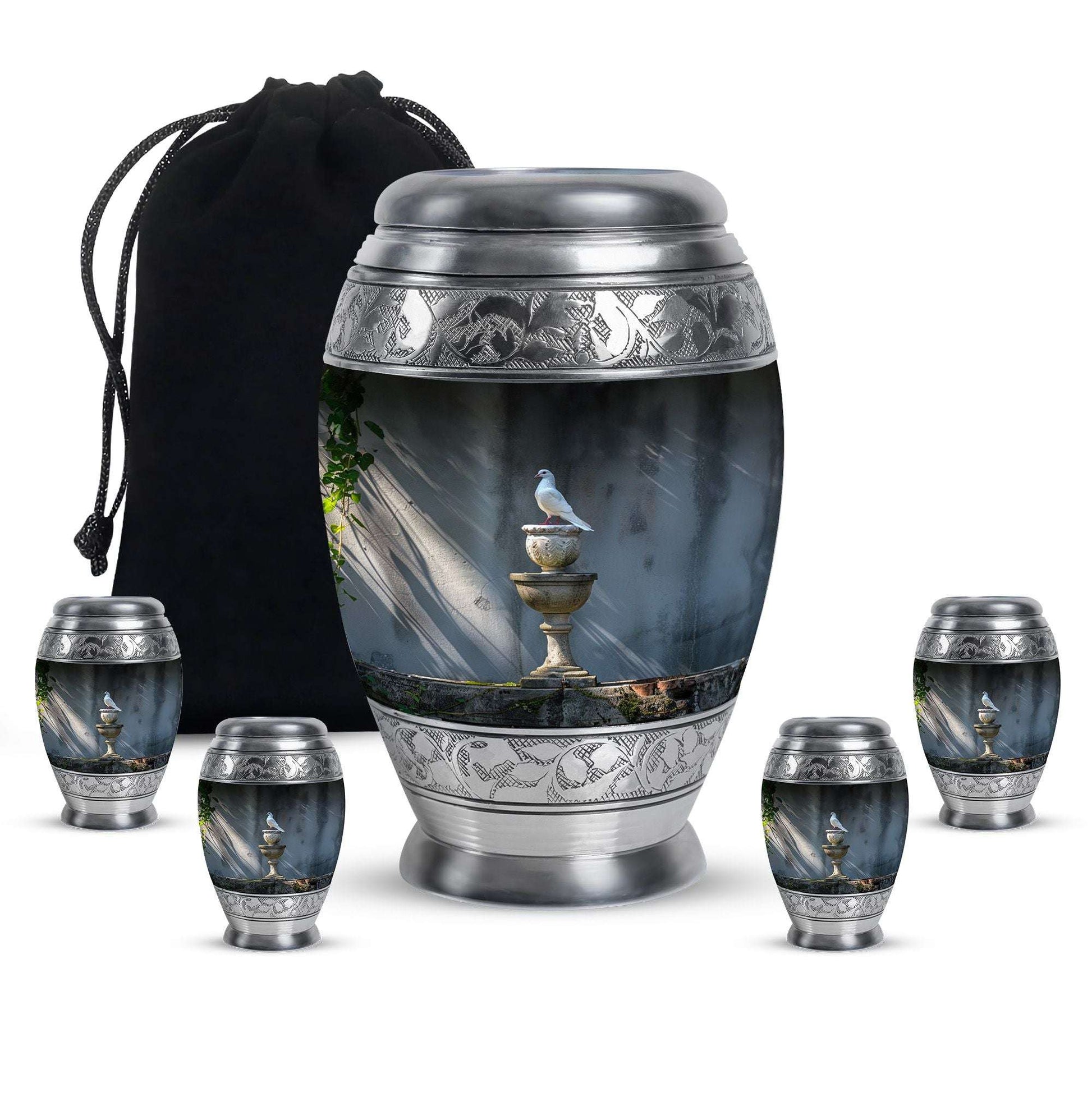 Dove Customized Urns Human Ashes for Mom and Dad - Funeral Urn Ashes