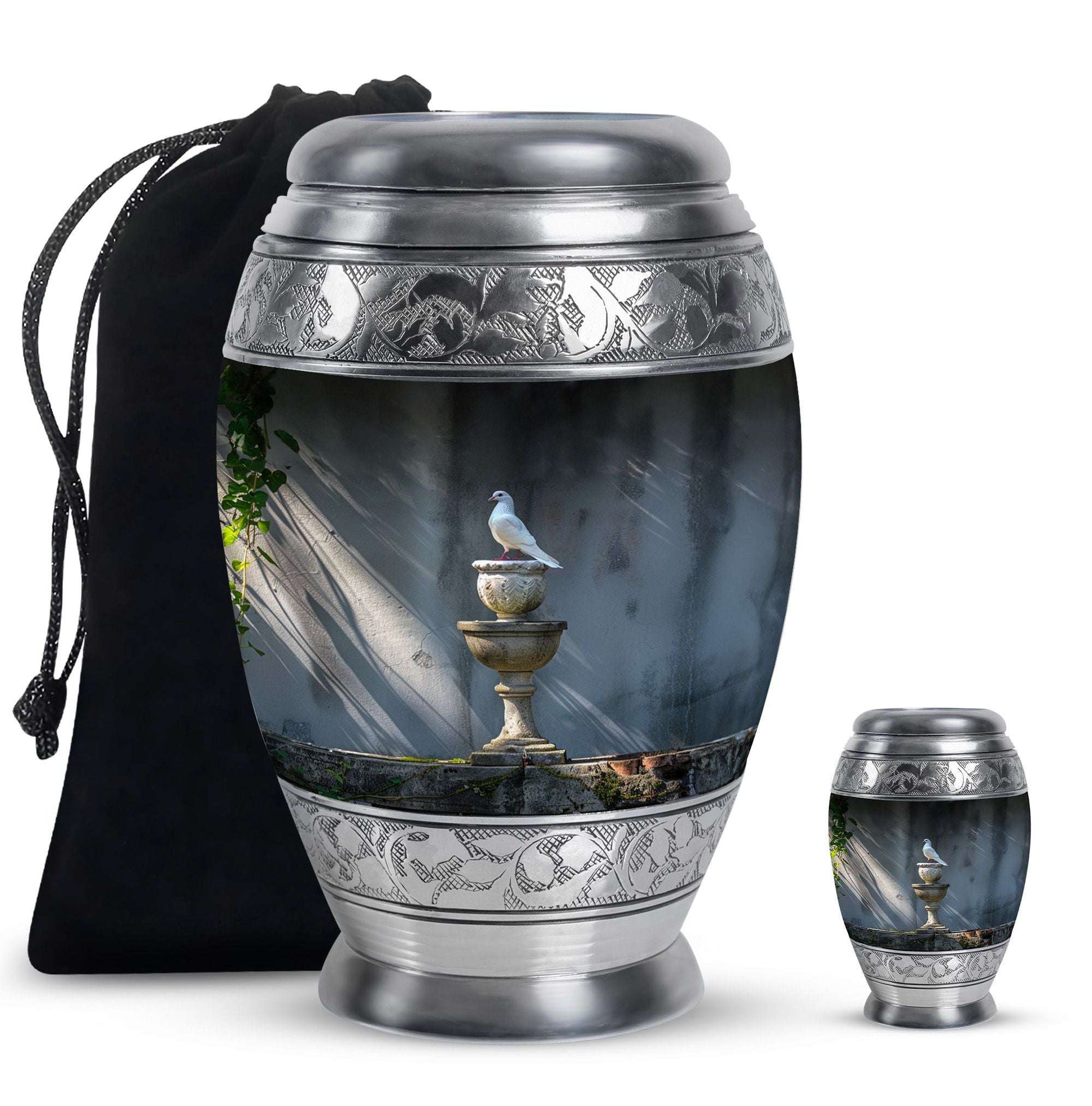 Dove Customized Urns Human Ashes for Mom and Dad - Funeral Urn Ashes