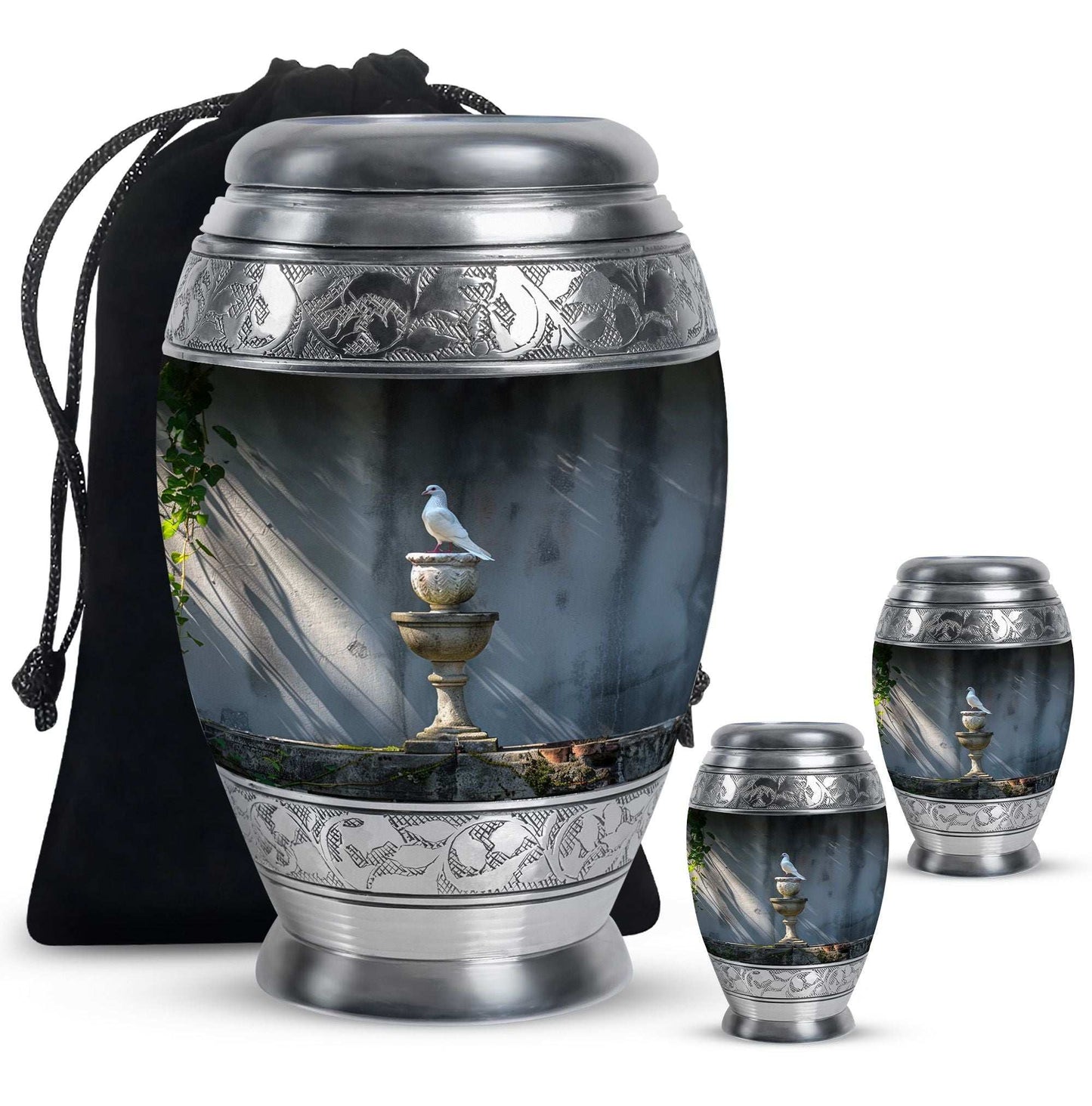 Dove Customized Urns Human Ashes for Mom and Dad - Funeral Urn Ashes