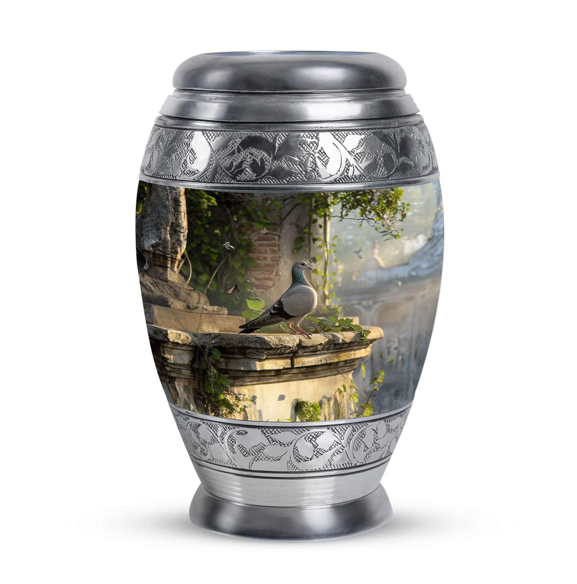 Dove Medium Urns For Ashes Adult Female - Funeral Urns Men