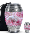 White Couple Dove Burial Urn - Cremation Urn For Loved Ones