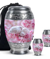 White Couple Dove Burial Urn - Cremation Urn For Loved Ones