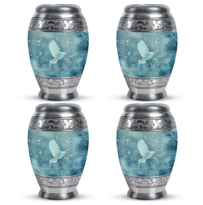 White Dove Burial Urn - Large Urns For Couple