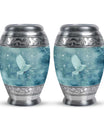 White Dove Burial Urn - Large Urns For Couple