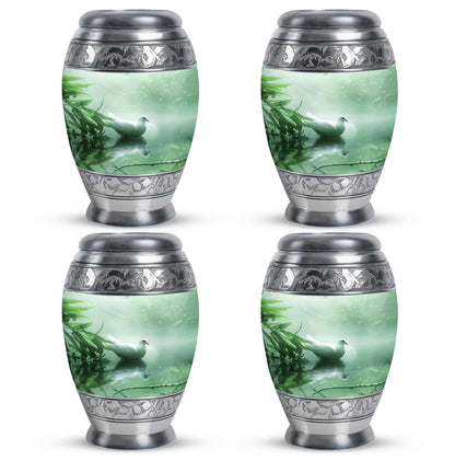 Dove Memorial Urn For Human Ashes - Large Decorative Urn