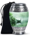 Dove Memorial Urn For Human Ashes - Large Decorative Urn