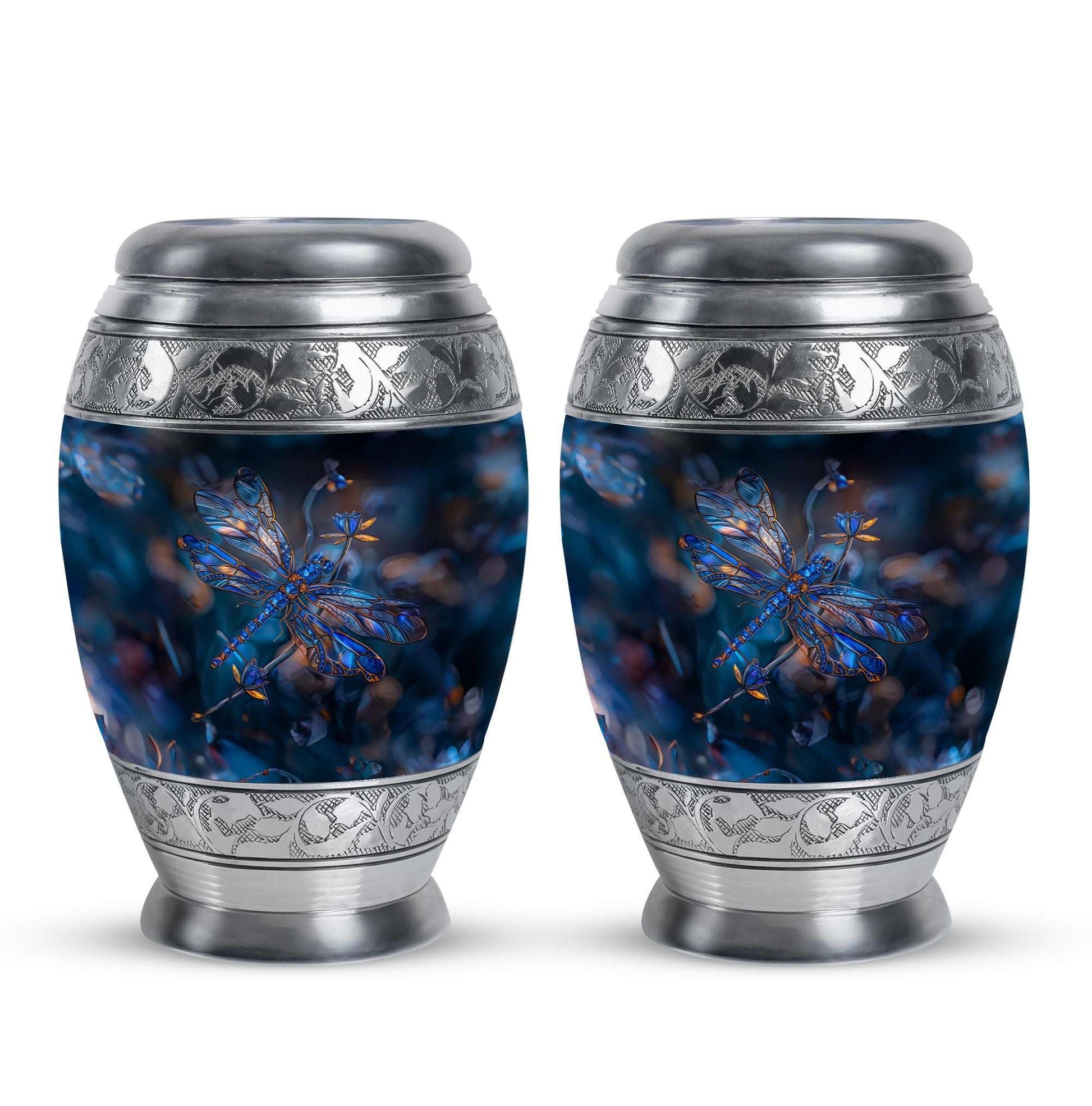 Dragonfly Burial Urns For Ashes - Large Decorative Urns For Women