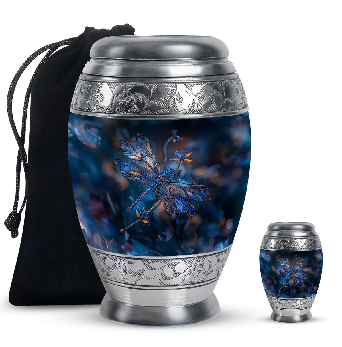 Dragonfly Burial Urns For Ashes - Large Decorative Urns For Women