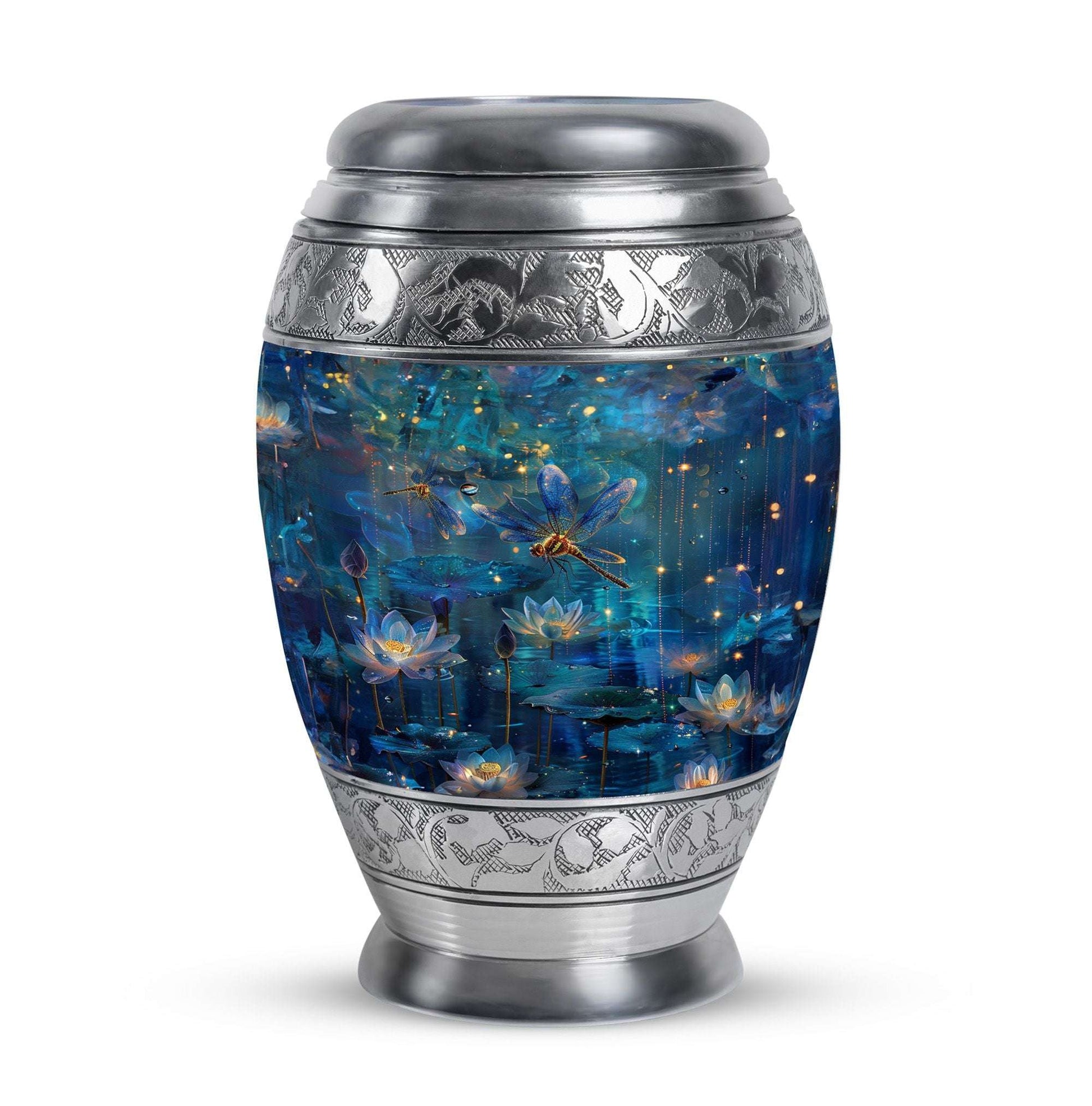 Dragonfly Urn For Adult Ashes - Decorative Memorial Urn For Mom Ashes