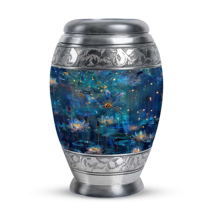 Dragonfly Urn For Adult Ashes - Decorative Memorial Urn For Mom Ashes
