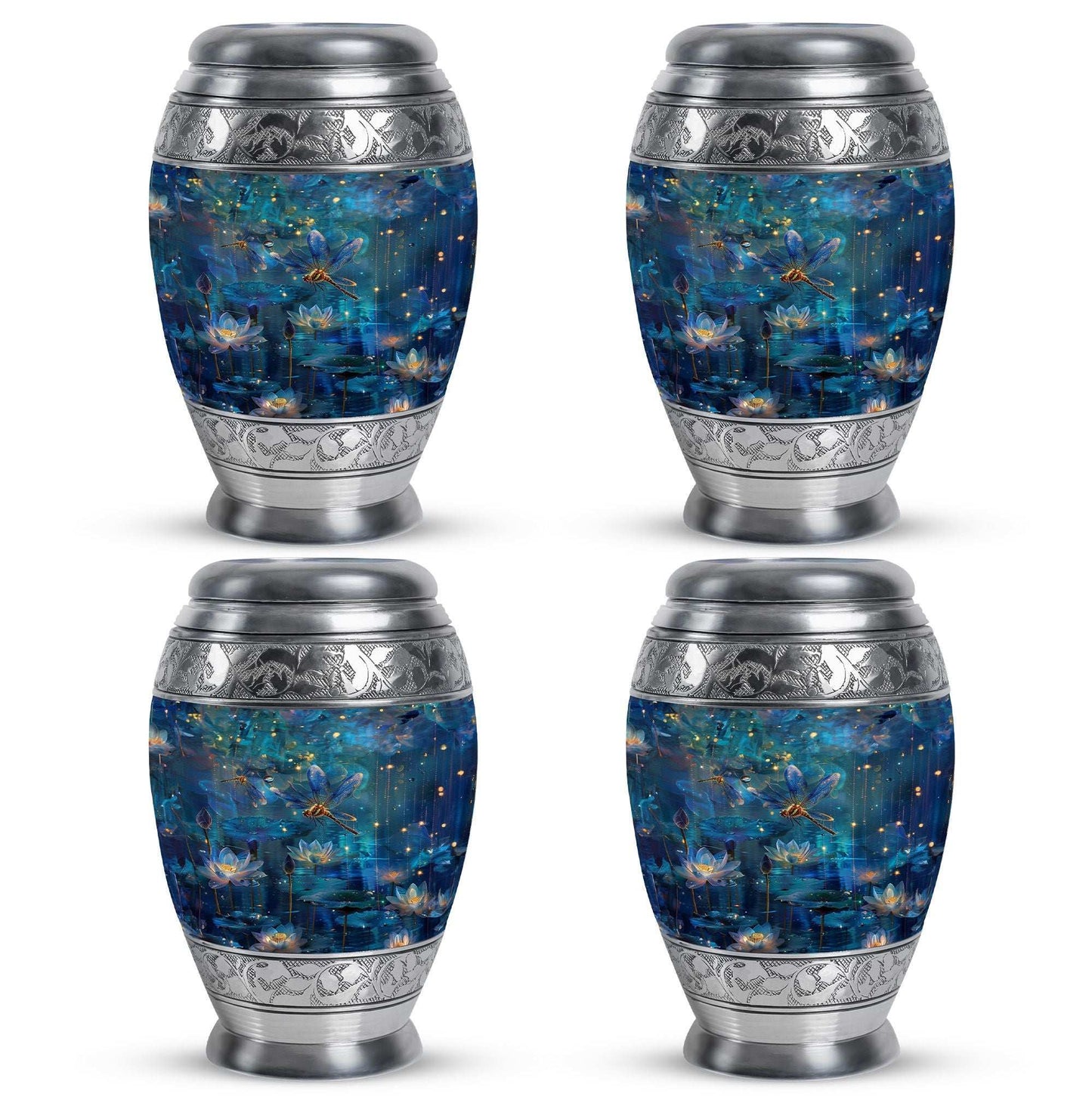 Dragonfly Urn For Adult Ashes - Decorative Memorial Urn For Mom Ashes
