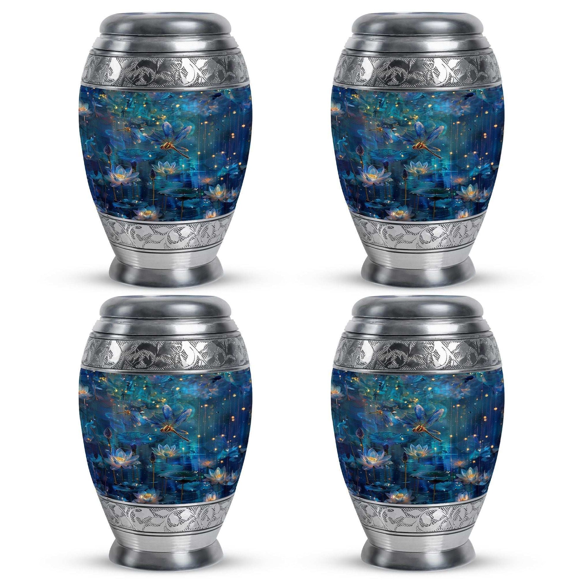 Dragonfly Urn For Adult Ashes - Decorative Memorial Urn For Mom Ashes