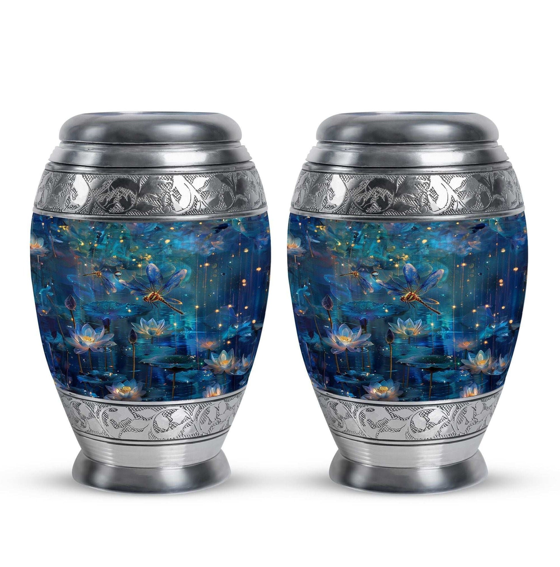 Dragonfly Urn For Adult Ashes - Decorative Memorial Urn For Mom Ashes