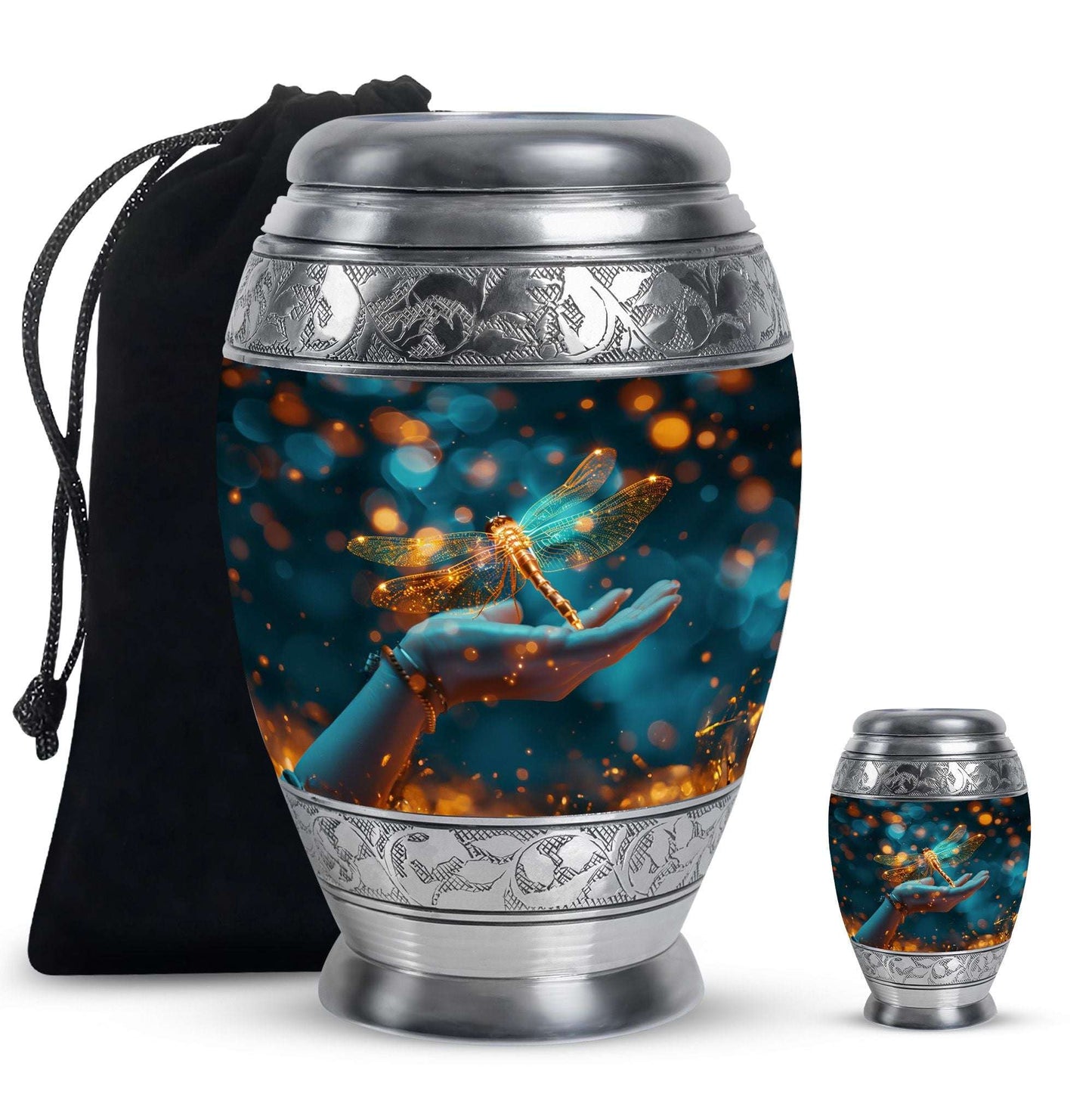 Dragonfly Urns For Burial Ashes - Cremation Decorative Urns