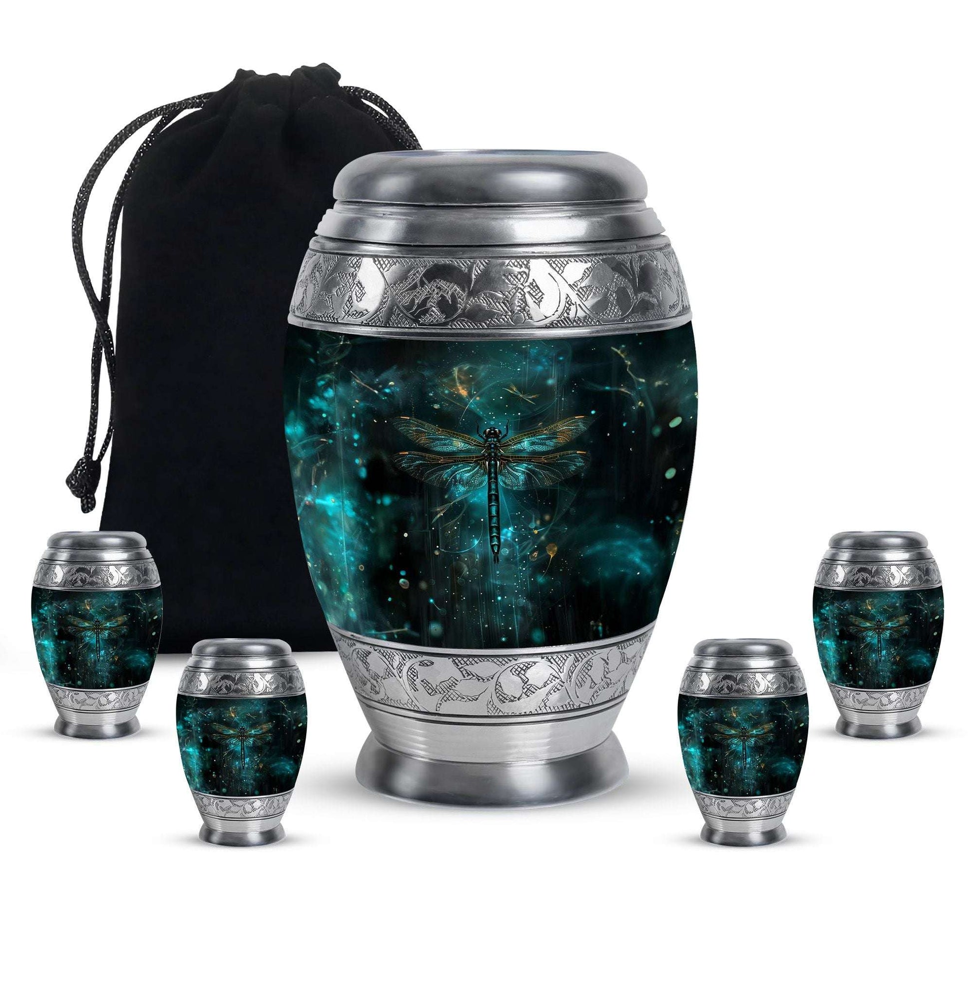 Dragonfly Decorative Funeral Urn - Urns For Cremation Ashes Mother