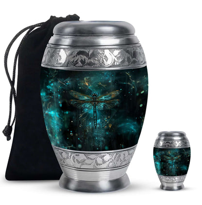Dragonfly Decorative Funeral Urn - Urns For Cremation Ashes Mother