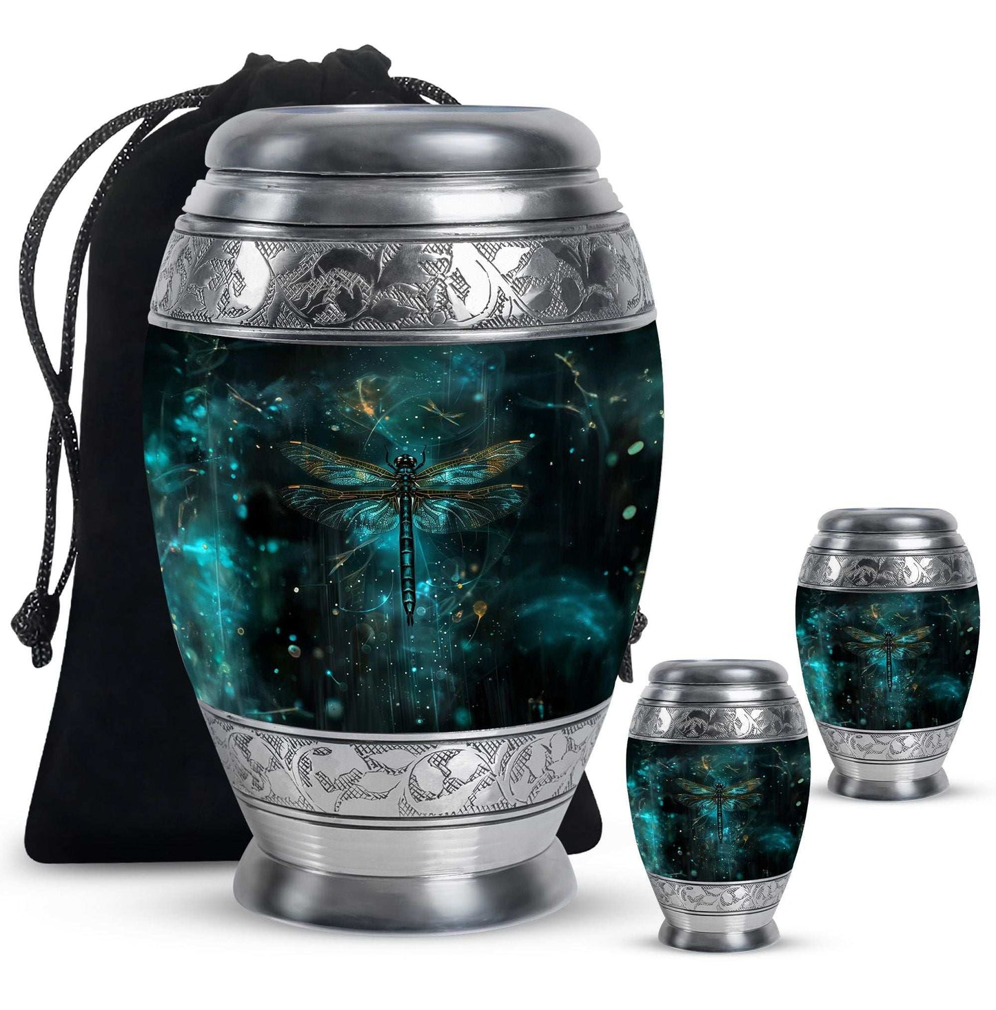 Dragonfly Decorative Funeral Urn - Urns For Cremation Ashes Mother