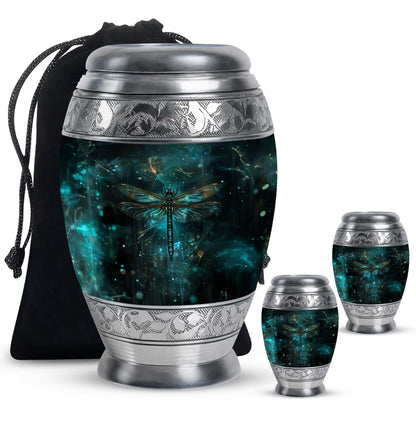 Dragonfly Decorative Funeral Urn - Urns For Cremation Ashes Mother