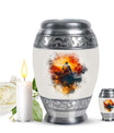 Father Fishing White Burial Urns For Ashes  - Cremation Urns Adults