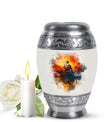 Father Fishing White Burial Urns For Ashes  - Cremation Urns Adults