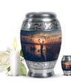 Father Fishing Funeral Urns - Urns For Human Ashes Dad