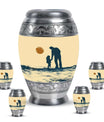 Father and Daughter Cremation Urns - Decorative Urn For Human Ashes