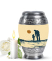 Father and Daughter Cremation Urns - Decorative Urn For Human Ashes
