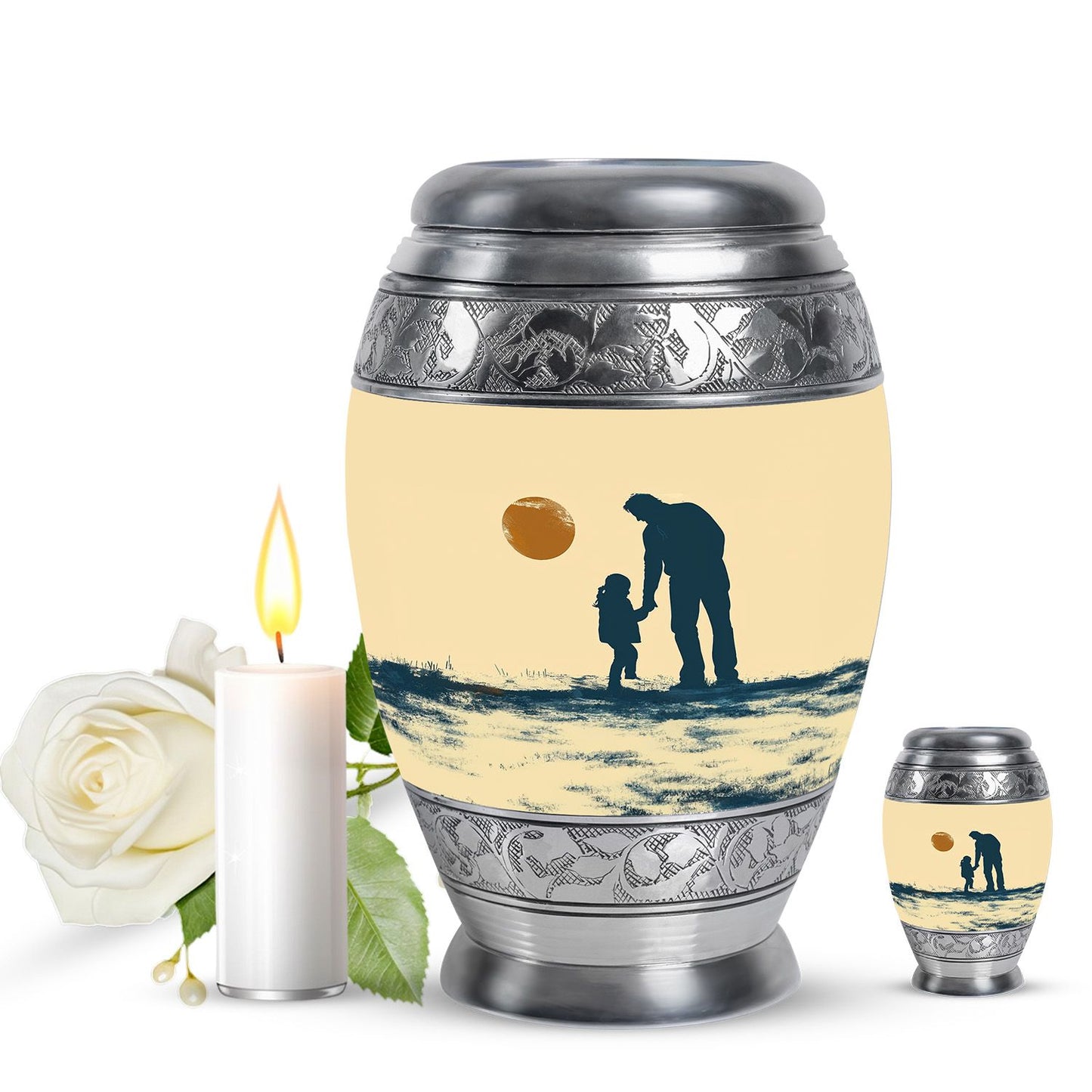 Personalized Fish Cremation Urn for Pet Ashes - 10-inch, 200 cu in - Yatskia