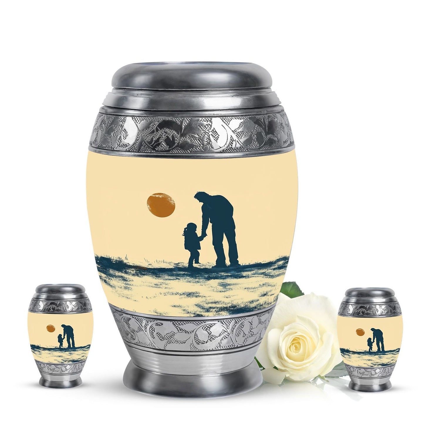 Personalized Fish Cremation Urn for Pet Ashes - 10-inch, 200 cu in - Yatskia