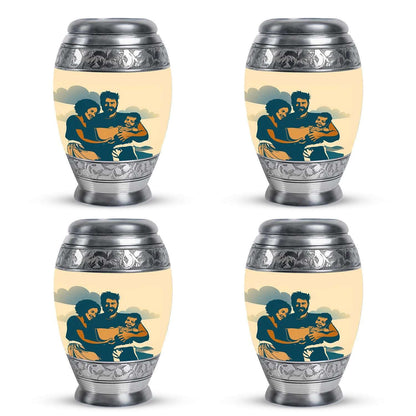 Decorative Funeral Urns For Beautiful Family - Large Cremation Urns