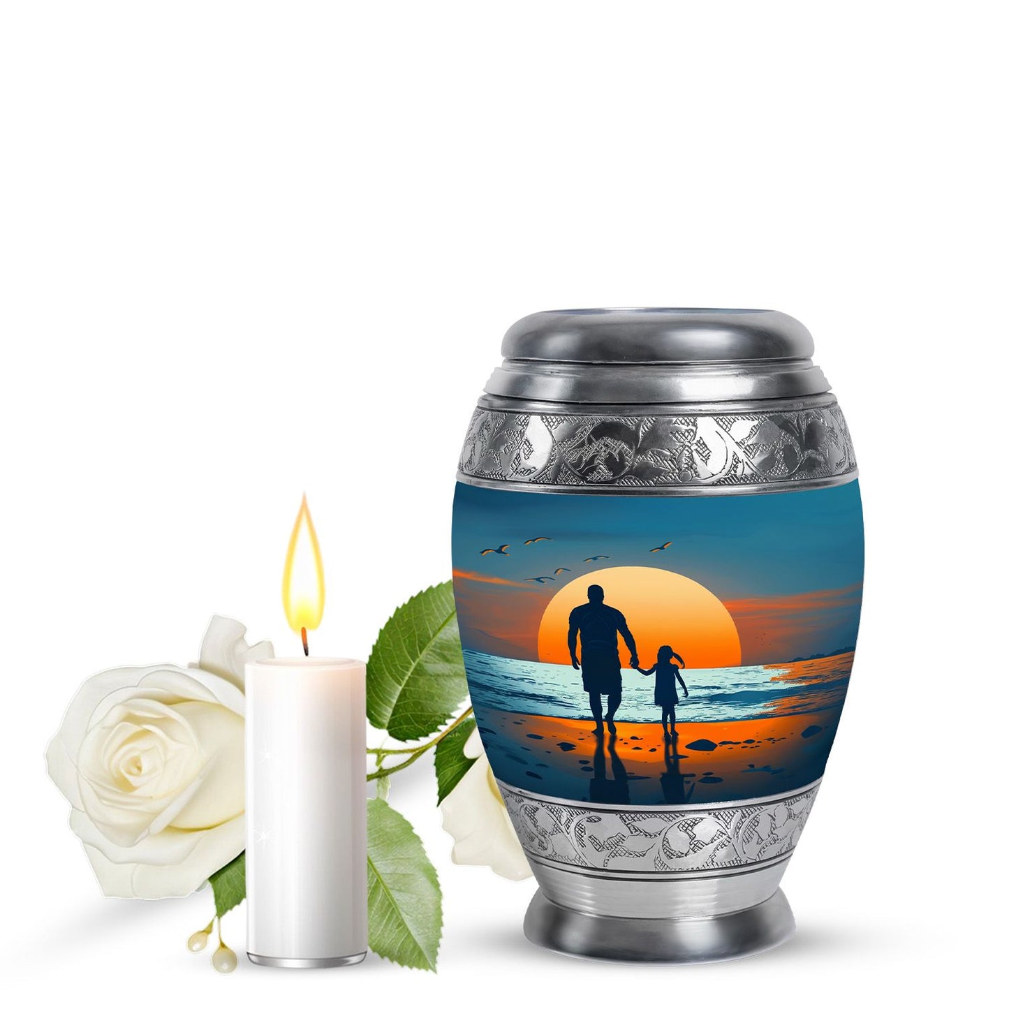 Personalized Fish Cremation Urn for Pet Ashes - 10-inch, 200 cu in - Yatskia