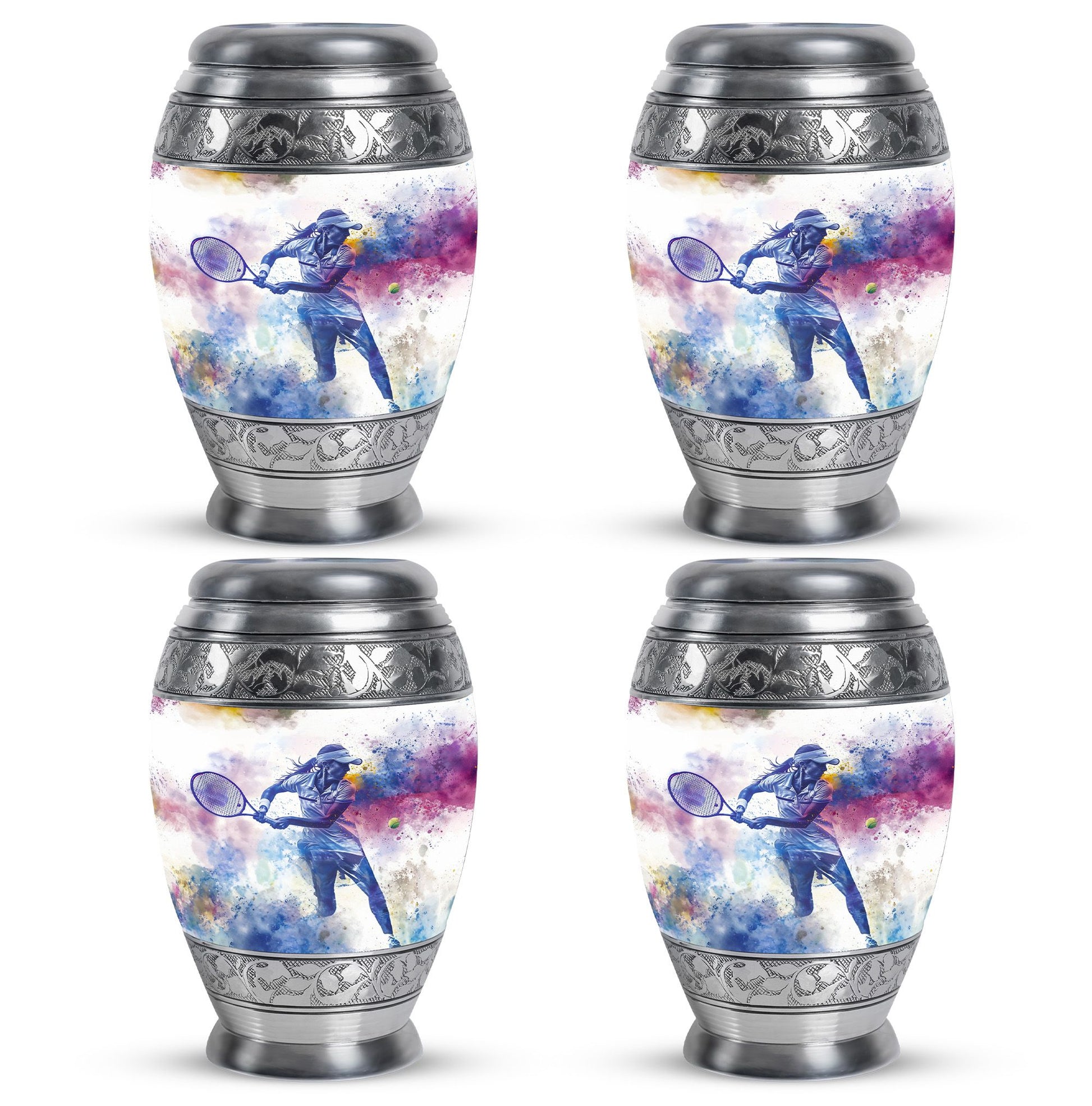 Tennis Tribute Urns For Funeral Ashes - Adult Cremation Urn