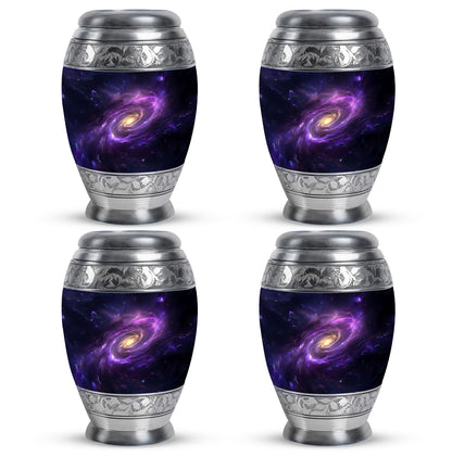 Personalized Galaxy Cremation Urn for Women - 10-inch, 200 cu in - Yatskia