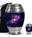 Galaxy Small Urns For Women Human Ashes Funeral, Ashes Urn