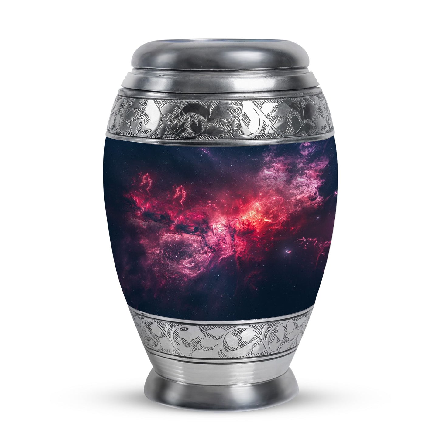 Personalized Galaxy Cremation Urn for Men - 10-inch, 200 cu in - Yatskia