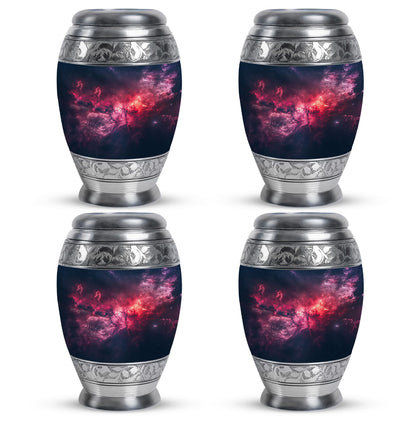 Personalized Galaxy Cremation Urn for Men - 10-inch, 200 cu in - Yatskia
