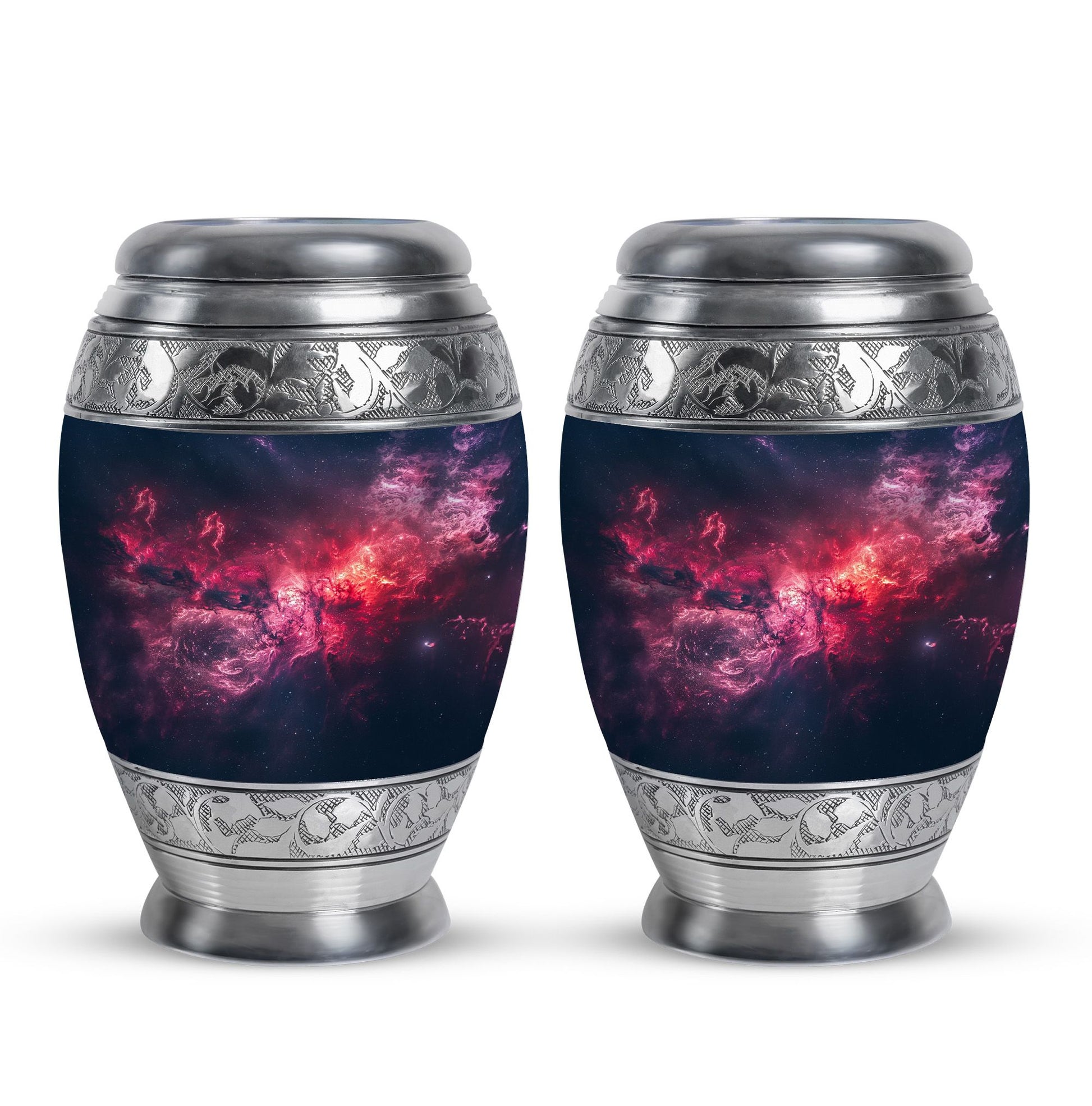 Galaxy Adult Size Cremation Urns - Funeral Decorative Urns