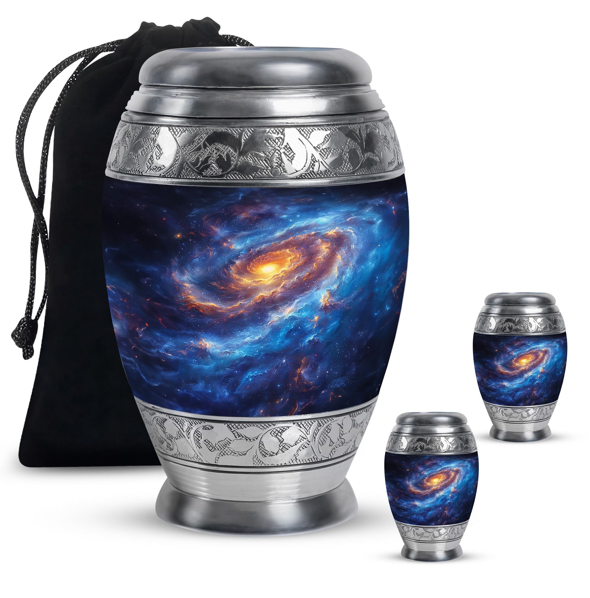 Galaxy Urn For Human Ashes - Adult Urns For Men & Women