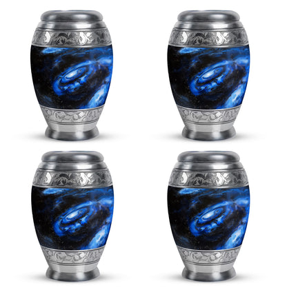 Personalized Galaxy Cremation Urn for Men - 10-inch, 200 cu in - Yatskia