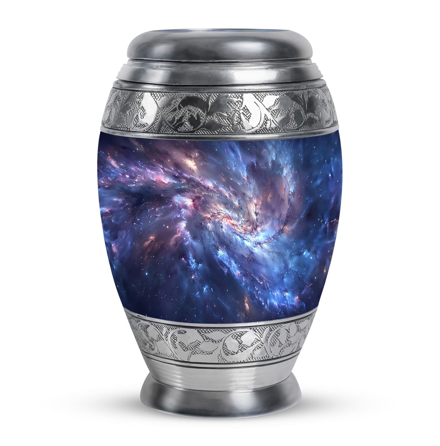 Personalized Galaxy Cremation Urn for Men - 10-inch, 200 cu in - Yatskia
